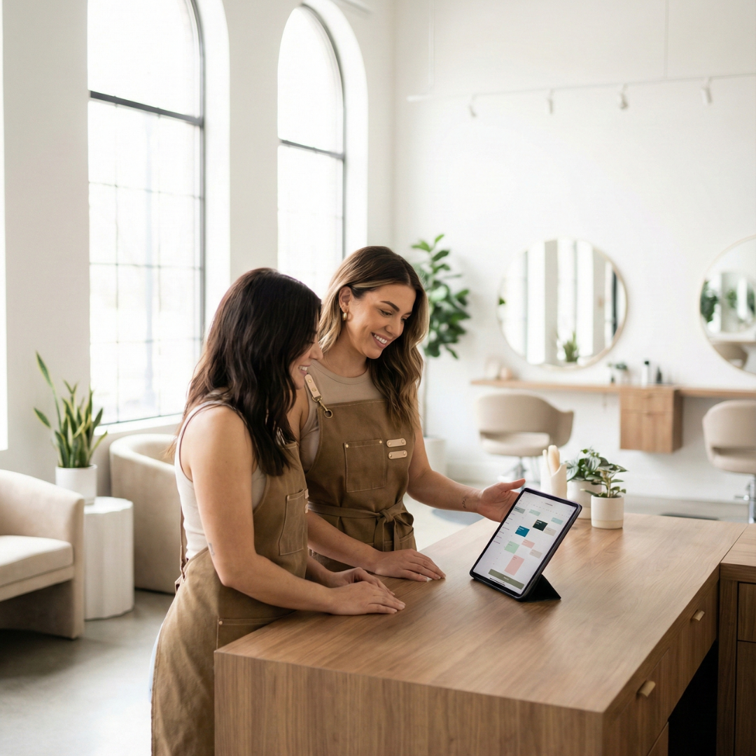 Team strategy meeting